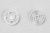 Кнопки пришивные пластиковые 11,5 мм, блистер 24шт, цв.-прозрачные - купить в Балаково. Цена: 59.44 руб.