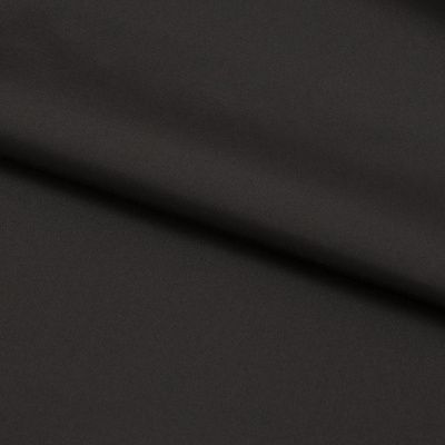Курточная ткань Дюэл Middle (дюспо), WR PU Milky, Black/Чёрный 80г/м2, шир. 150 см - купить в Балаково. Цена 123.45 руб.