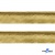 Кант атласный 136, шир. 12 мм (в упак. 65,8 м), цвет золото - купить в Балаково. Цена: 433.08 руб.
