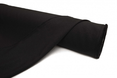 Ткань костюмная 24880 2022, 220 гр/м2, шир.150см, цвет чёрный - купить в Балаково. Цена 446.45 руб.