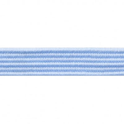 Резиновые нити с текстильным покрытием, шир. 6 мм ( упак.30 м/уп), цв.- 108-голубой - купить в Балаково. Цена: 155.22 руб.