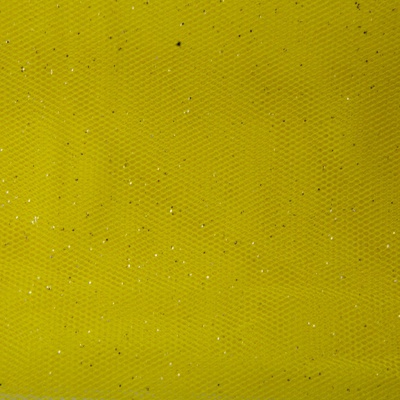 Сетка Глиттер, 24 г/м2, шир.145 см., желтый - купить в Балаково. Цена 117.24 руб.