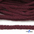 Шнур плетеный d-6 мм круглый, 70% хлопок 30% полиэстер, уп.90+/-1 м, цв.1070-бордовый - купить в Балаково. Цена: 588 руб.